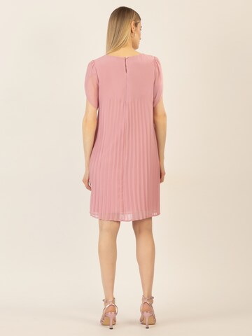APART Chiffonkleid in Beige