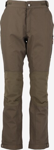 Whistler Regular Workout Pants 'Wander' in Brown: front