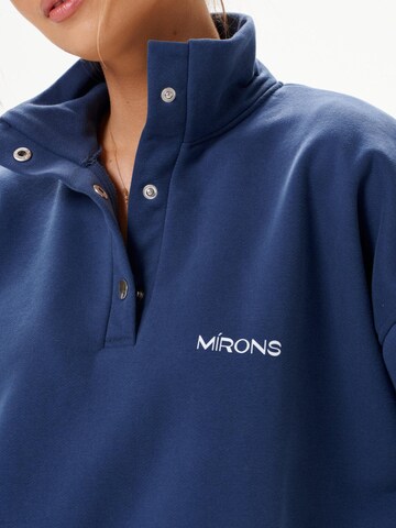 Felpa 'Stay True' di MIRONS in blu