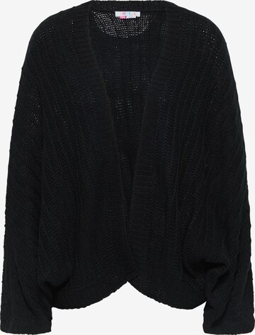 Cardigan IZIA en noir : devant