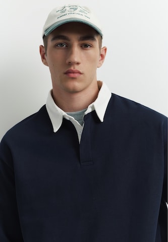 Pull&Bear Mikina - Modrá