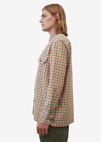 Marc O'Polo Comfort fit Button Up Shirt in Orange
