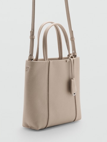 MANGO Handväska 'GRACIA' i beige