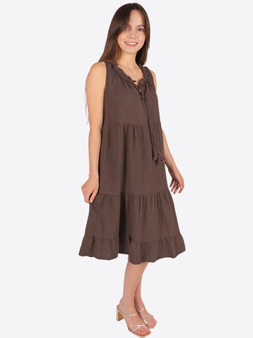 Seasons of April Kleid ' BUKI ' in Braun