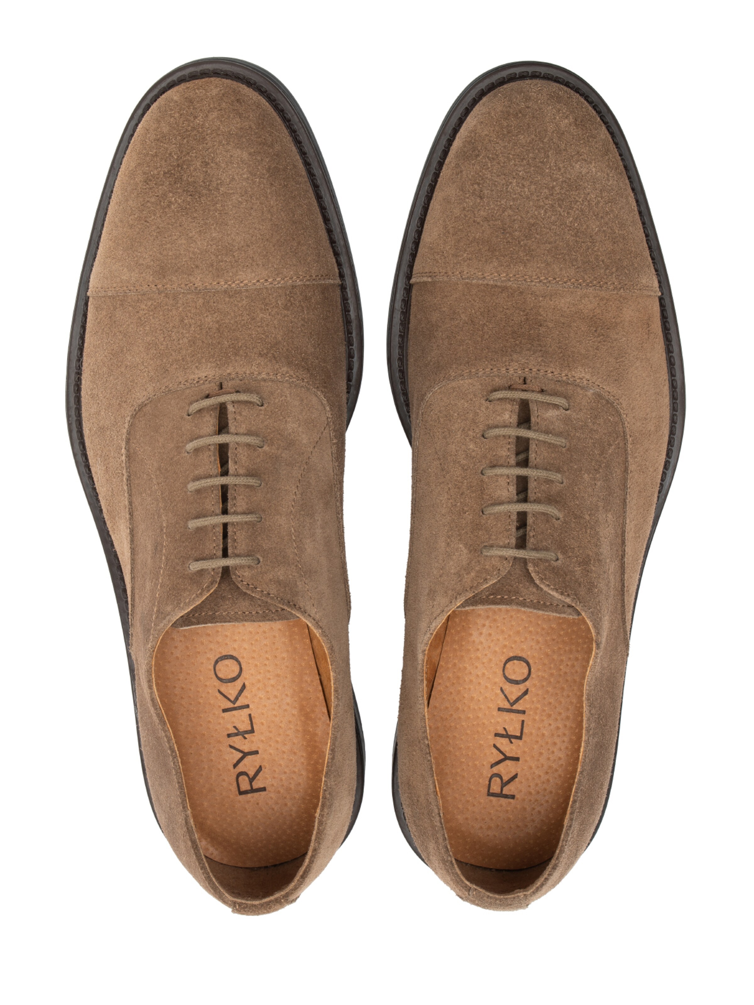 RYLKO Schnürschuh in Braun