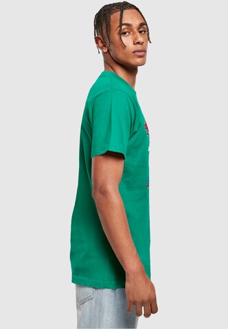 Merchcode Shirt 'Ren And Stimpy - Adulting' in Groen