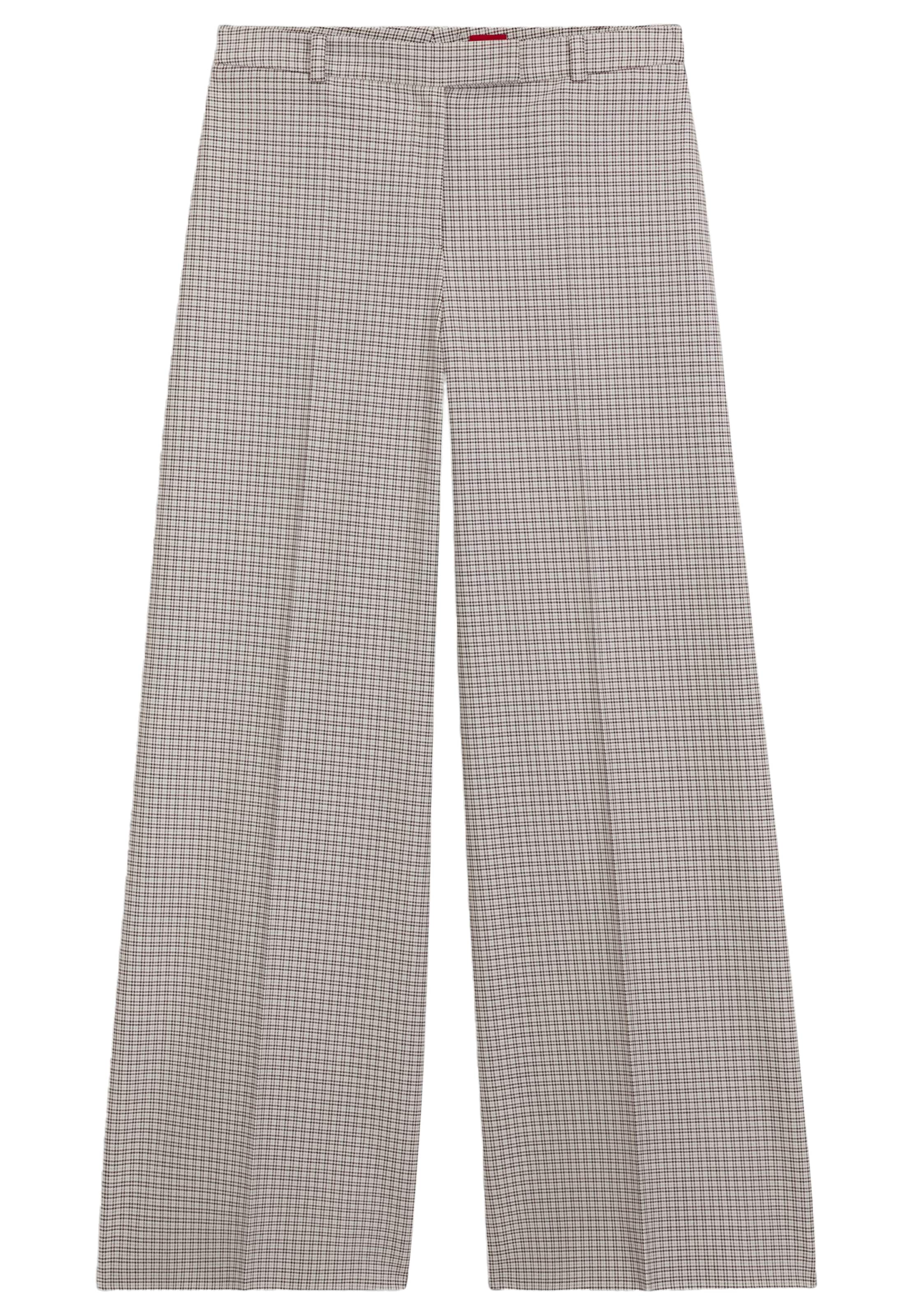HUGO Wide Leg Hose ' Herberta' in Beige: Vorderseite