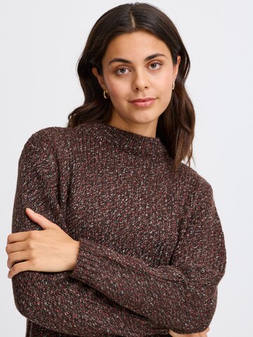 Pull-over ' Spotta ' Fransa en marron