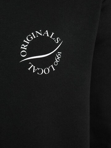 JACK & JONES Sweatshirt 'Elias' in Black