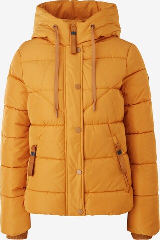 QS by s.Oliver Between-Season Jacket in Yellow: front