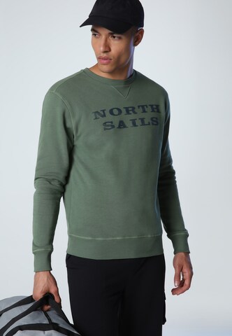 North Sails Sweatshirt in Groen