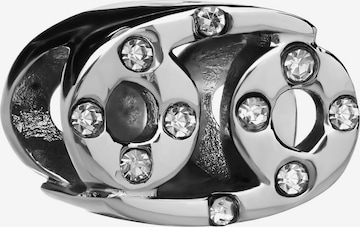 Lucardi Pendant in Silver: front