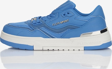 Plein Sport - Sapatilhas baixas 'Apollo 1' em azul: frente