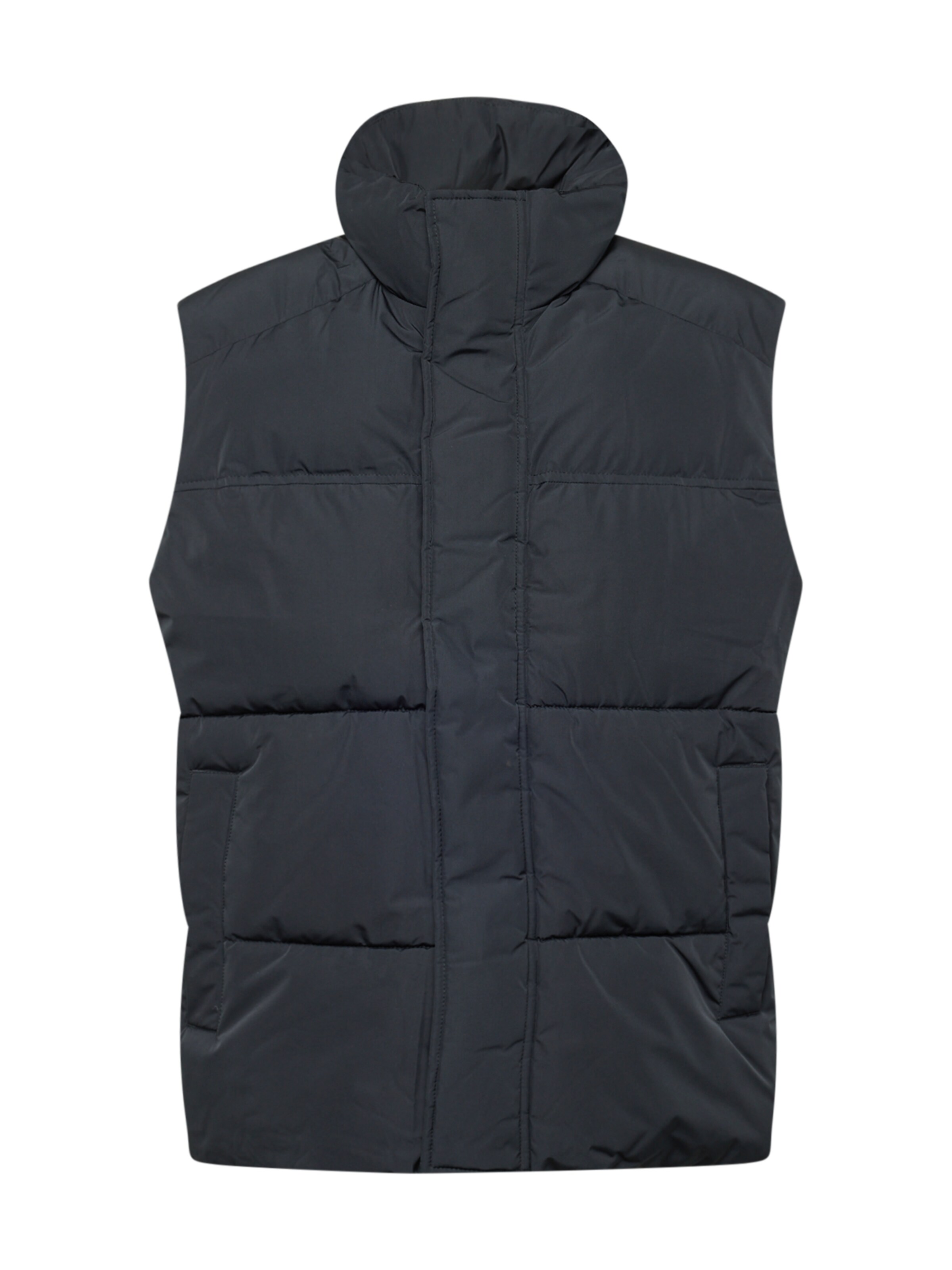JACK & JONES Vest 'JJEBradley', värv must: eest vaates