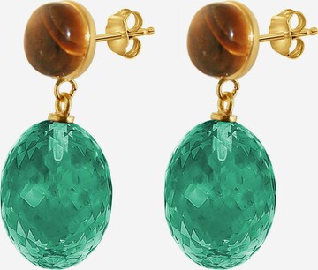 Boucles d'oreilles Gemshine en vert