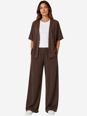 Lady Bersan Leisure suit 'Zweiteiliges Set' in Brown: front