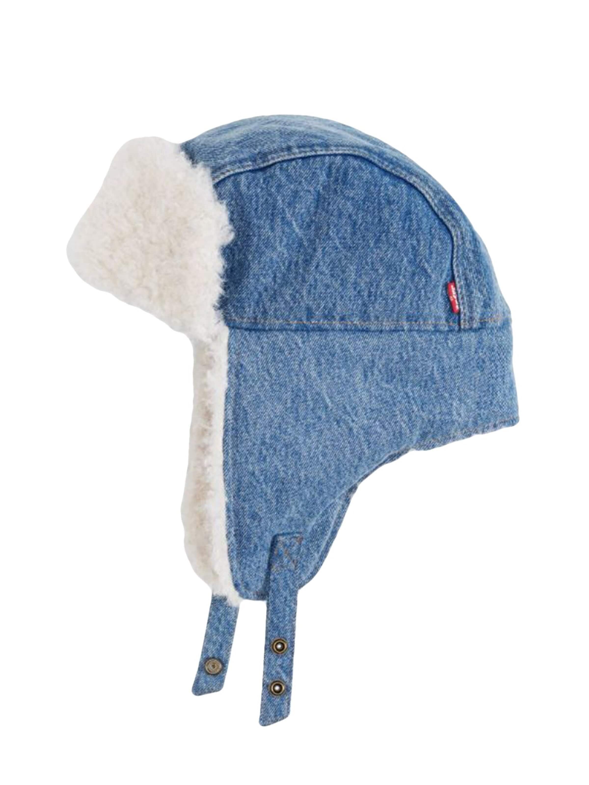 Chapeaux 'Cozy Trapper Blue Sky Wash' LEVI'S ® en bleu