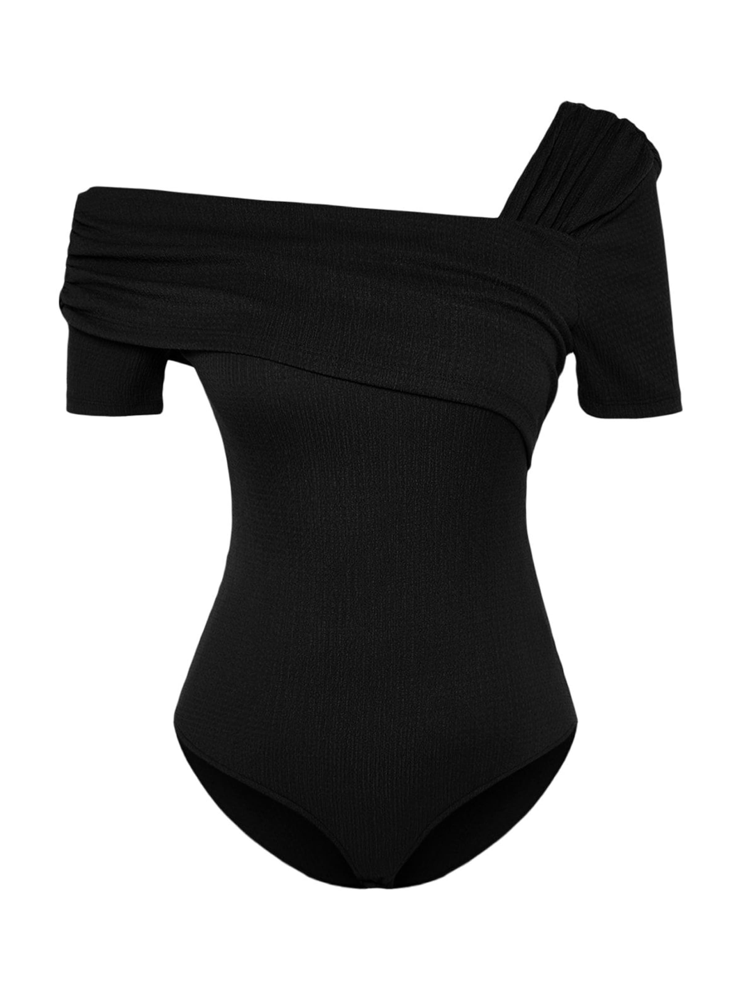 Trendyol Bodi, värv must: eest vaates