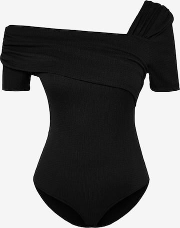 Body di Trendyol in nero: frontale