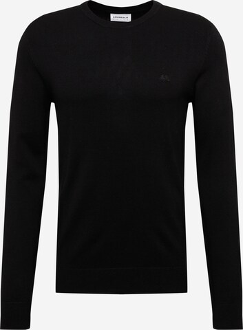 Lindbergh Regular Fit Pullover in Schwarz: predná strana