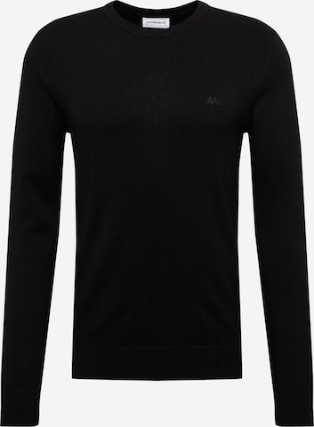 Lindbergh Regular Fit Pullover in Schwarz: predná strana