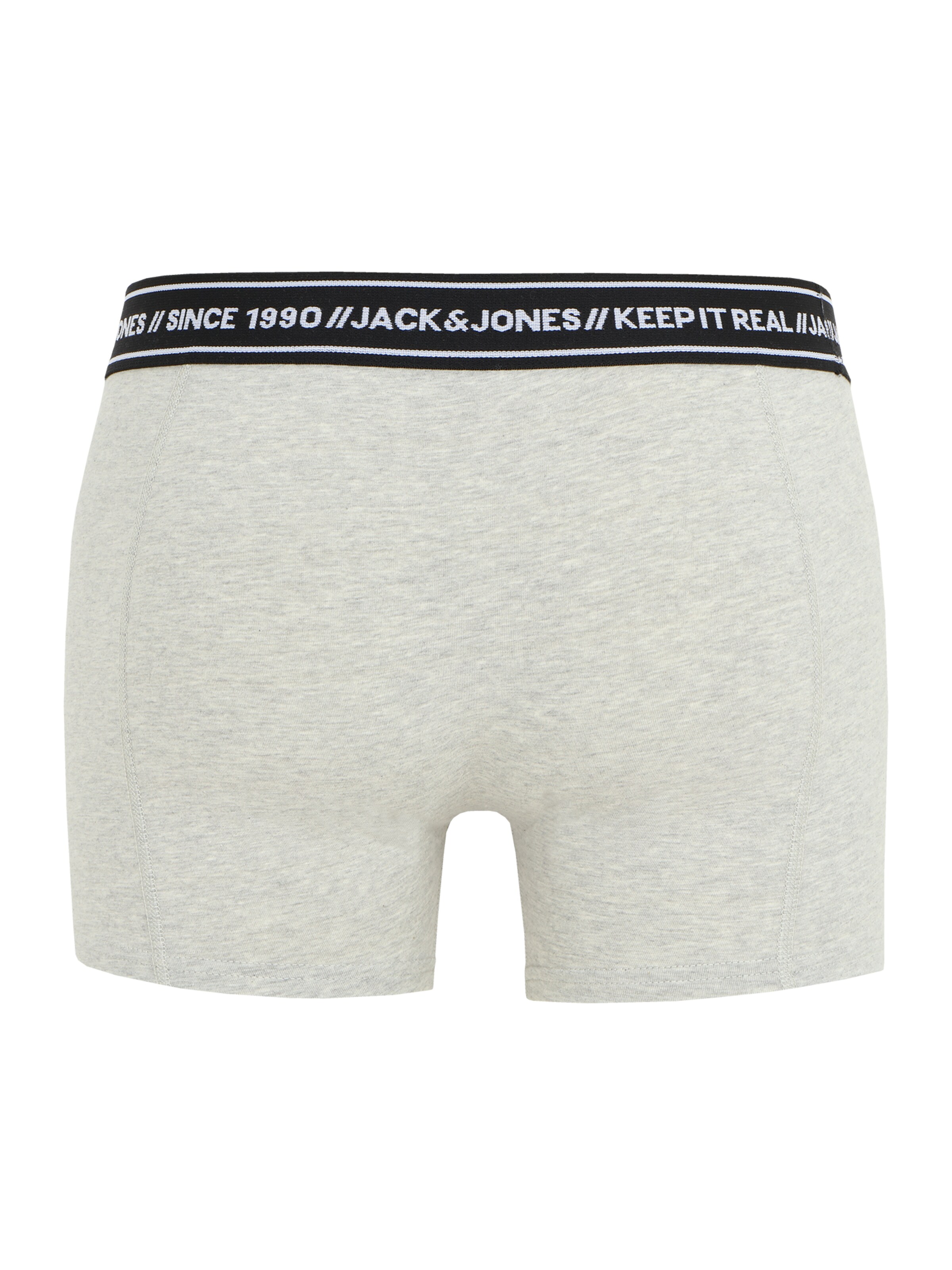 Männer Wäsche JACK & JONES Boxershorts & Trunks 'EDDIE' in Hellgrau - VM96986