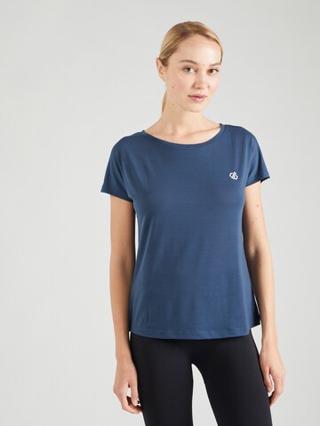 DARE2B Shirt 'Persisting' in Blauw: voorkant