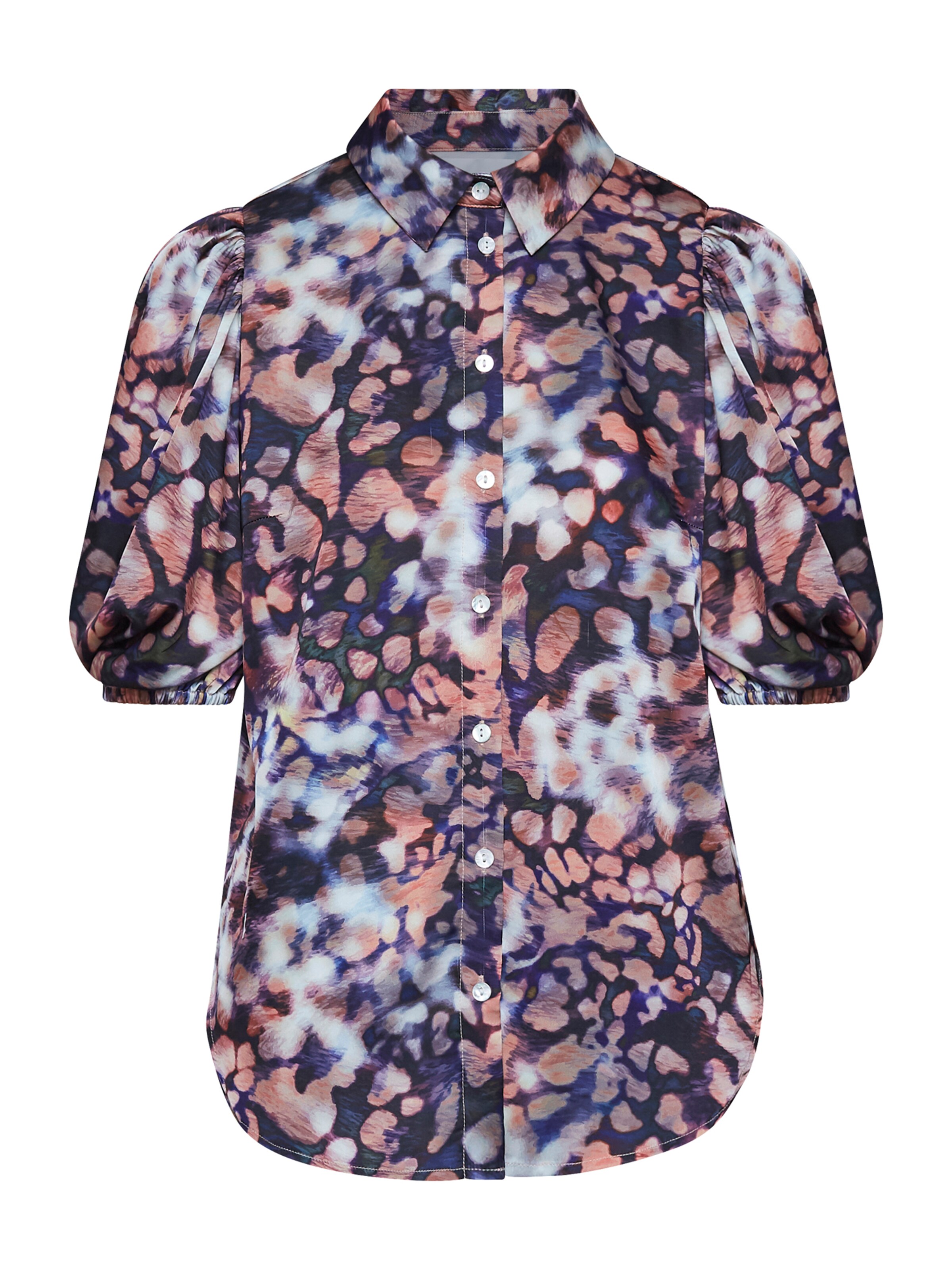 SISTERS POINT Bluse 'ELLA-SH61' in Blau: Vorderseite