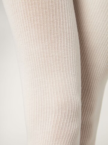 CALZEDONIA Tights 'thermo' in White