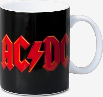 LOGOSHIRT Tasse AC/DC Logo in Schwarz: predná strana