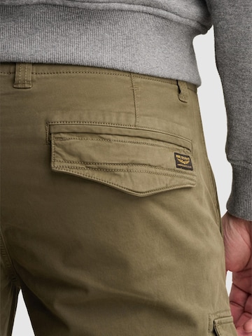 PME Legend Regular Broek 'Nordrop tapered fit cargo pants' in Groen