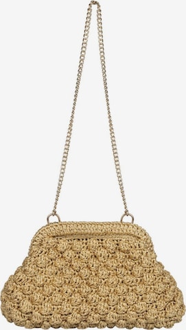 Scalpers Clutch in Gold: front