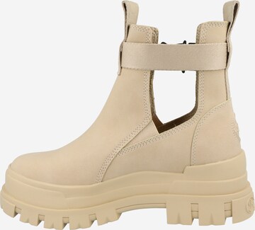 BUFFALO Chelsea boots 'ASPHA COA' in Beige