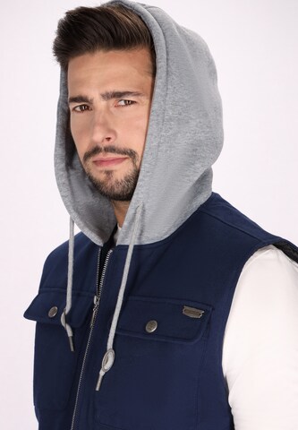 DreiMaster Vintage Bodywarmer in Blauw