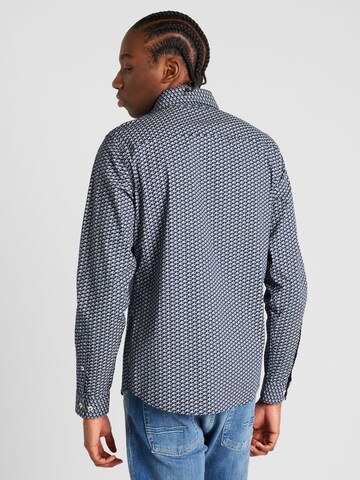 s.Oliver Slim fit Overhemd in Blauw