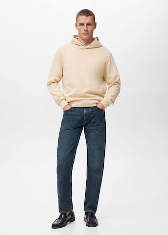 MANGO MAN Sweatshirt 'Bono' in Beige