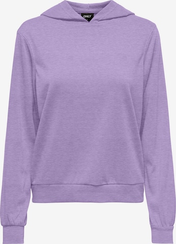 Sweat-shirt 'DIANA' ONLY en violet : devant