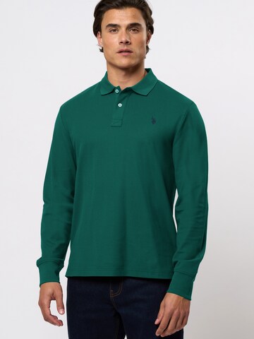 U.S. POLO ASSN. Bluser & t-shirts 'Brett' i grøn: forside