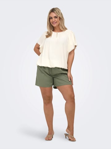 ONLY Carmakoma Bluza 'CARTAMRA' | bela barva