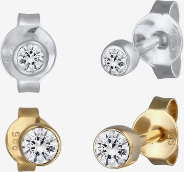 Boucles d'oreilles ELLI en or : devant