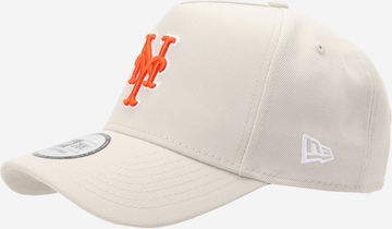 NEW ERA Cap 'OUTLINE SCRIPT EFRAME NEYMET STN' in Beige: front