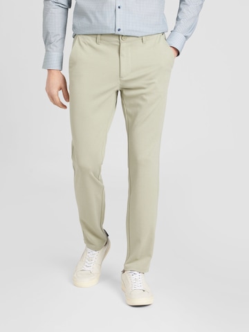 Coupe slim Pantalon chino 'Mark' Only & Sons en vert : devant