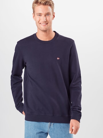 NAPAPIJRI Regular fit Majica 'Balis' | modra barva: sprednja stran