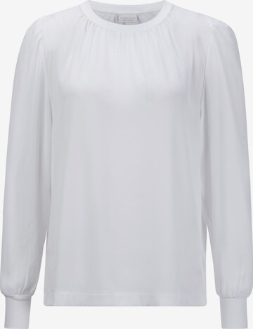 Rich & Royal Blouse in White: front