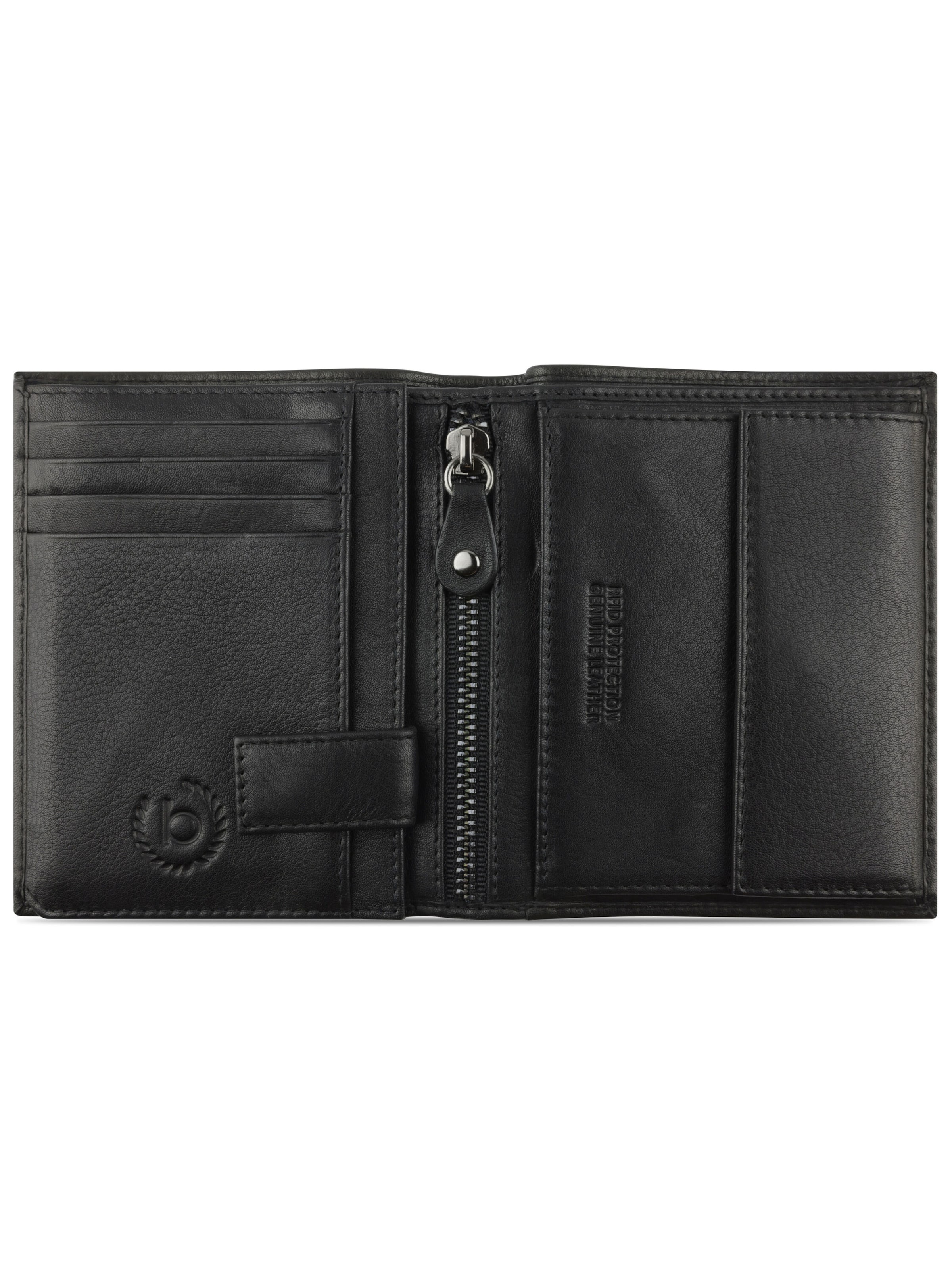 bugatti Wallet 'Nome' in Black