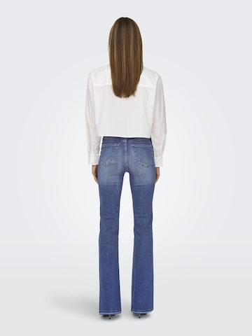 ONLY Flared Jeans in Blau