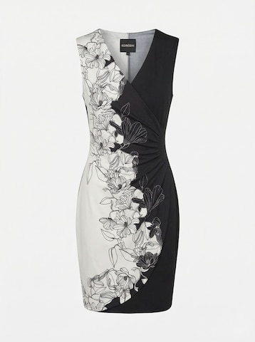 KOROSHI Cocktailjurk in Zwart