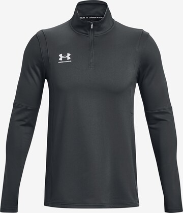 T-Shirt fonctionnel 'Challenger' UNDER ARMOUR en gris : devant