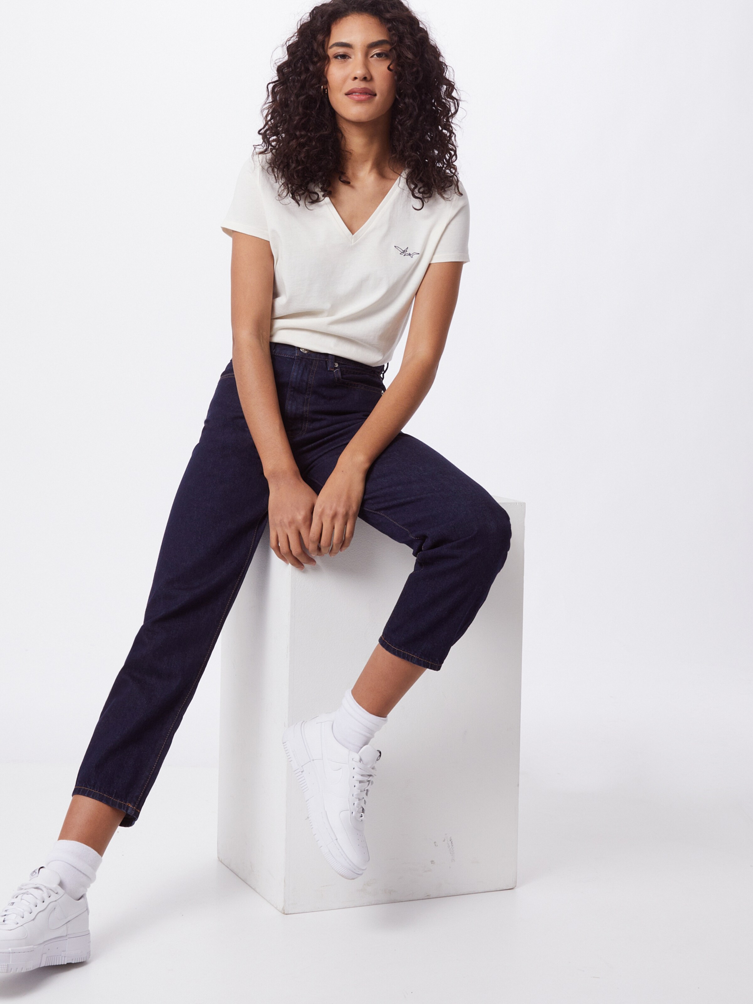 Frauen Shirts & Tops TOM TAILOR DENIM T-Shirt in Weiß - NH89634 Frauen Shirts & Tops TOM TAILOR DENIM T-Shirt in Weiß - NH89634
