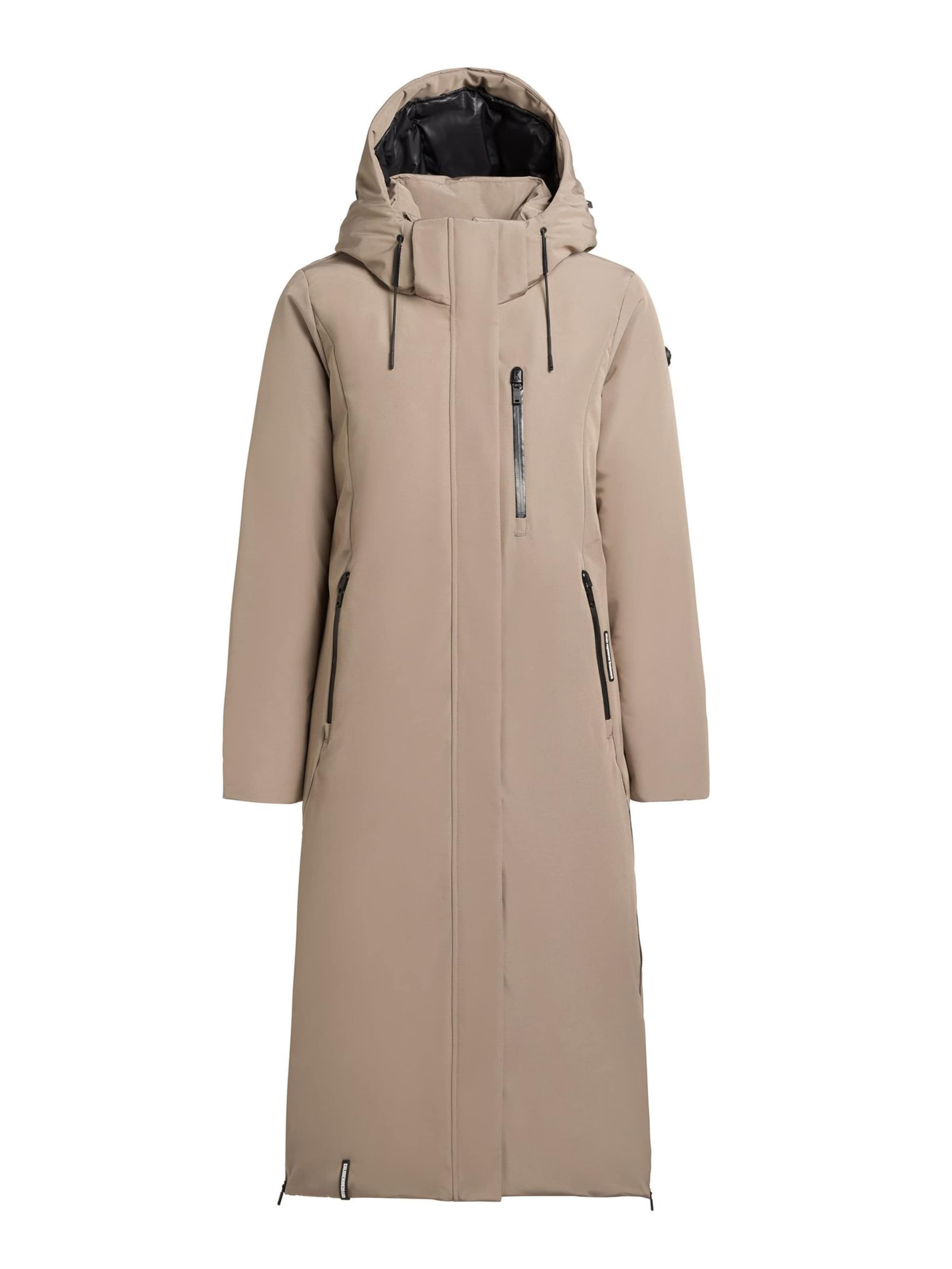 khujo Winter Coat 'LOFI3' in Grey: front